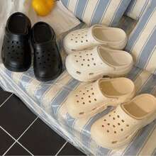 New Summer Custom Detachable Hole Shoes, Outdoor/Office Wear, Platform Breathable Women Sandals, Not Tiring Feet