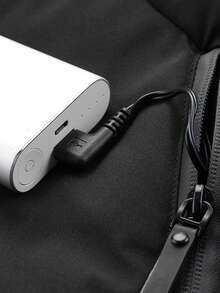 Veste à capuche chauffante pour hommes, couleur unie, manches longues, avec poches zippées. Contrôle unique, 9 zones de chauffage, isolation thermique, manteau d'hiver