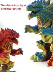 1 buc. Imprimare 3D transfrontalieră, cel mai bine vândut, decorațiune de birou înghețată, transformabilă, jucărie, figură de acțiune, cadou pentru bărbați, obiect de colecție artizanal pentru casă și birou, potrivit pentru Halloween, Crăciun, Ziua Recunoștinței (culoare aleatorie a suprafeței)