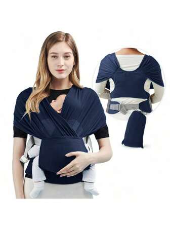 Adjustable Infant Soft Breathable Baby Sling Newborn Baby Wrap Carrier Hipseat Gridding Cloth Sling Air Mesh Baby Soft Carriers