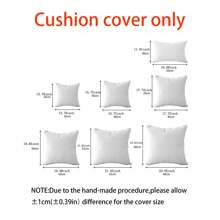 1 pieza Funda decorativa de almohada de lana sintética blanca (el inserto de almohada no está incluido), funda de cojín cuadrada suave y esponjosa con patrón de lana de oveja, decoración moderna para sofá, hogar, dormitorio