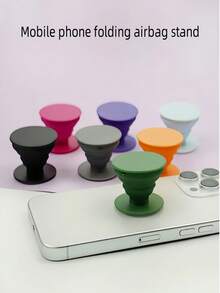 5/1 PC Phone Grip, Phone Stand, Cute Macaron-Colored Round Foldable And Expandable Multi-Functional Phone Grip & Kicktand, Replaceable Grip, Compatible With IPhone And Android Phones, Birthday Gift, Family And Friends, Push-Pull Phone Grip, Phone Accessories, Christmas