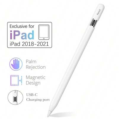 New USB-C IPad/Pro Stylus Pen, White Color, Pencil 3rd Generation, In Stock Fast Shipping