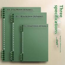 1 Sổ tay rời khổ A5 bìa mềm, 60 tờ/120 trang gáy lò xo có thể tháo rời, Sổ ghi nhớ dày dặn cho học sinh, Thích hợp cho văn phòng hoặc trường học, Văn phòng phẩm, Sổ tay kẻ ô trang nhã - Sổ tay A5 chất lượng cao, Thích hợp cho văn phòng, trường học và du lịch, Bền, Di động, Hoàn hảo để viết, ghi nhật ký và ghi chú - Nhiều màu - Xem 4