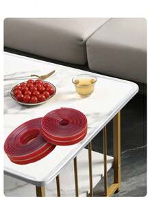 Transparent Silicone Anti-Collision Strip - Table Furniture Edge Guards, Window Sill Soft Protective Cover, Desk Corner Protection Silicone Pad, Thickened Design, Suitable For Tables, Walls And Window Sills, Protective Care For Family