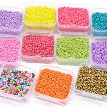 1000pcs/Box 3mm Czech Glass Seed Beads Colorful Round Loose Bead For DIY Earrings Bracelet Jewelry Making Accessories