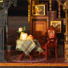 Edinhurgh Architecture Building Block Model, DIY Miniature Kit, Handmade Wooden Craft, Decor For Bedroom, Adults & Teens Christmas Birthday Gift - Multicolor - View 7