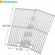 Replacement Parts For Kitchen Aid 2-Burner Gas Grill 720-0819 720-0819A 720-0819G 720-0819GH 720-0819GL 730-0819 730-0819A 730-0819G Grill Grate For Kitchenaid Grill Parts - 2-burner Cooking Grates - View 3