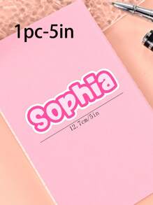 100/50/20/10/1 Pc Customized Name Personalized Stickers - Cartoon Font - Colorful And Variegated Personalized Laptop Stickers, Water Bottle Name Stickers - Suitable For Holiday Gifts, Daily Decorations, Notebook Stickers, Candy Baking Packaging Bag Decorations, School Supplies, Back To School, Multi-Functional, Ornamental, Reusable, Modern, Colorful, Cute, Vintage, Cartoon, Kawaii, Custom, Personalized, Unique, Customized, Workers, Clients, Students, For Business/Work/ Office, For School, Desert Fall Cozy