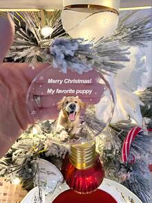 Customized Christmas Tree Ornaments, Personalized Text And Photos, Car Interior Rearview Mirror Ornaments, Christmas Gifts, Star Fireworks And Snowflake Ornaments, Personalized Christmas Decoration Ornaments, Multi-Functional, Ornamental, Exquisite, Stylish, Colorful, Modern, Custom, Ideal Gifts For Her, Tea Room, Home, Garden, Office, For Anniversaries,Fall Decor,Elegant Living,Artful Living