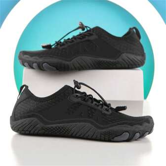 1 双夏季防滑水鞋，橡胶底，户外运动鞋