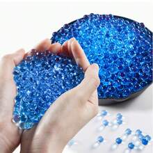 HAIYAN 5000 piezas Cuentas de agua azul para florero pe Bolas de Hidrogel  interiores exteriores niños Bolas de Hidrogel Bolas de Hidrogel Bolas de Hidrogel - Naranja - Ver 4