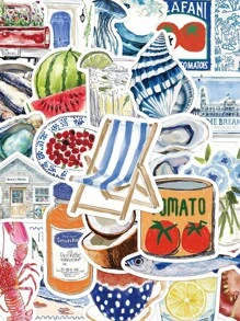 50pcs/Pack Vast Ocean Stickers For Laptop, Tablet, Phone Case, Notebook, Skateboard, Guitar Decor, School Supplies, Back To School