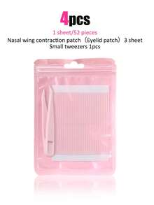 156片/包 一次性超薄隐形鼻贴和眼贴，适用于面部护理和美容院，52/104片装，化妆品，价格实惠，房间装饰，梳妆台，旅行，卧室，化妆配件，便宜，圣诞礼物，化妆品，化妆工具，特价，礼物，女士礼物，圣诞礼物，赠品，旅行，廉价商品，旅行必备 - 彩色 - 查看 9