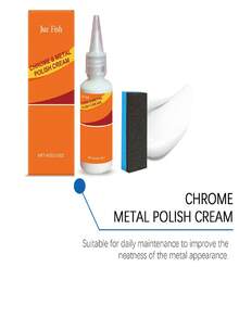 JUE FISH 1 Set Metal Polishing Paste - Suitable For Barbecue Grill, Kitchen Stove Hood, Countertops, Windows & Doors, Auto Parts, Door Handles, Multi-Functional Stainless Steel Rust & Stain Removal & Polishing Paste, Great Gift For Family And Friends - Multicolor - View 6