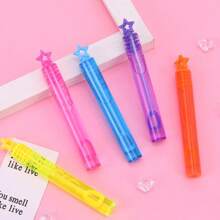 24/48pcs Mini Cute Bubble Wands, Mini Bubble Sticks, Birthday Party Favors, School Rewards, Wedding Guest Gifts, Pinata Fillers, Random Colors, No Bubble Solution Included