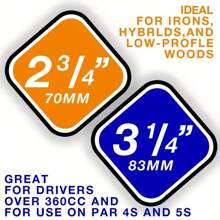 30/50 件专业耐用塑料高尔夫球座，低摩擦阻力，可重复使用配件，适合高尔夫球爱好者的礼物