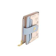 Suphiar Minimalist Design Short Wallet Floral Pattern Compact Card Case High-End Fashionable Aesthetic Korean Style For Women Wallet Mini Wallet Purse Wallet Small Wallet Cute Wallet