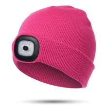 USB Rechargeable LED Hat, Unisex, For Night Walking, Fishing, Camping, Hunting, Hiking, Cycling, Running, Trekking - Multicolor - View 16