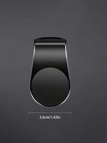 1个L型磁吸车载出风口手机支架，方便导航，是旅行的好伴侣，也是您爱车的时尚收纳方案，是假日公路旅行、感恩节和圣诞节出行的理想之选。这款必备配件将提升您的驾驶体验，也是新年或情人节的绝佳礼物，让您在驾驶时安全便捷地取用手机。 - 彩色 - 查看 7