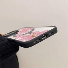 TPU + Acrylic, Magnetic, White, Transparent, Phone Case, Feeling Of A Naked Machine, Suitable For Mobile Phones, Highlights The High-End Feeling Of Apple, Send It To Family/Yourself - Black - View 5