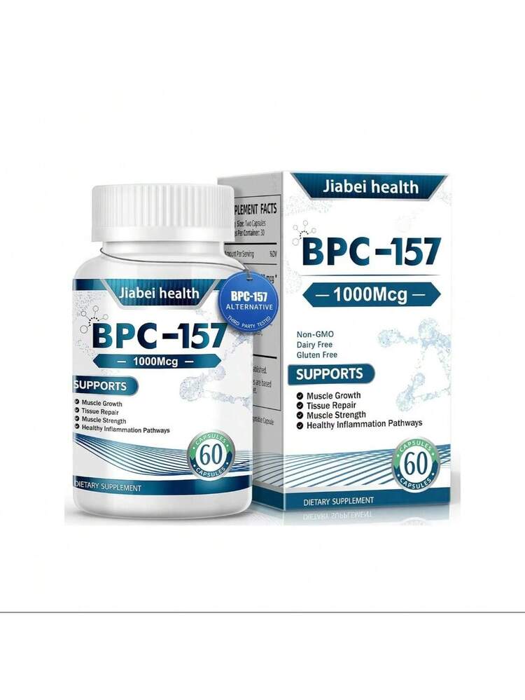 bpc 157 peptide weight gain BPC-157 Peptide Capsules1000mcg-Rapid Muscle & Gut Repair,  Anti-Inflammatory Support, Tissue Regeneration Non-GMO, Gluten-FreeFitness  Healthcare Supplement & Sports Nutrition Outdoorfun Gym Edible Dietary