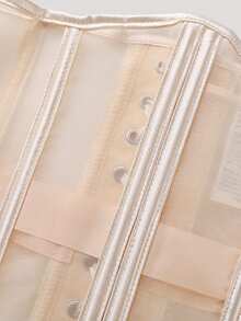 Gaine amincissante polyvalente transparente couleur chair pour femmes, gaine taille