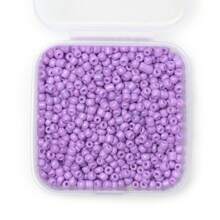 1000pcs/Box 3mm Czech Glass Seed Beads Colorful Round Loose Bead For DIY Earrings Bracelet Jewelry Making Accessories
