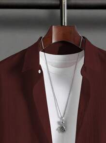 Plus Size Casual Sport Suit, Outdoor Leisure Men'S Button Closure Jacket And Casual Pants Spring Summer Sets For Adult Males, PLUS SIZE