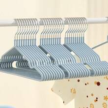 20pcs/10pcs Baby Clothes Storage Rack, Children's Garment Drying Rack, Durable Non-Slip Clothing Hanger, Home Storage Organization For Bathroom, Bedroom, Closet, Wardrobe, Home, Dorm - Children's Non-slip Hanger - View 10