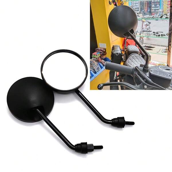 Motor Mirror For Ktm Ducati Suzuki Bar End Side By Side Parts Motorcycle Accessories Rearview Side Mirror