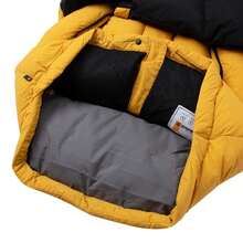 Timberland Chaqueta de plumas y plumón para hombre AF DWR, parka acolchada de plumón reciclado, estilo deportivo informal, de algodón, con capucha, modelo A2N68723