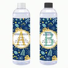 1:1 AB 透明环氧树脂，500ml/240ml/120ml 环氧树脂胶，高粘度密封剂，晶莹剔透的固化剂，适用于 DIY 珠宝制作、涂层、木材、树脂模具，是工匠和初学者的理想选择。 - 多重規格 - 查看 15