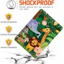Protective Case For Fire HD 8 Plus 12th 8 Inch 2022, Tablet Stand Protective Case For Fire HD 8 Plus (10th Gen 2020), PU Leather Shockproof Tablet Protective Cover, Gift For Friends, Lovers, Birthday And Others - Multicolor - View 5
