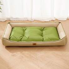 1个宠物狗床，防水、防晒、透气牛津布材质，四季皆宜，防滑，可拆卸可水洗，多种颜色可选，适合小型/中型/大型犬，耐啃咬耐抓挠，可爱设计 - 彩色 - 查看 6