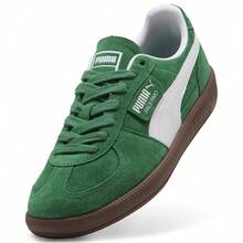 Puma 男/女 Palermo 休闲运动鞋，低帮 39646363 - 藍白色 - 查看 4