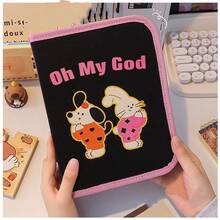 Hộp đựng bút hình cuốn sách sáng tạo, hộp đựng văn phòng phẩm nhiều tầng dung tích lớn. - Sách và hộp bút chì - Xem 9
