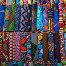 超优质柔软非洲蜡染布 蜡染安卡拉肯特涤纶材质 3 码/6 码尼日利亚风格 Pagne Tissu 批发