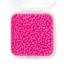 1000pcs/Box 3mm Czech Glass Seed Beads Colorful Round Loose Bead For DIY Earrings Bracelet Jewelry Making Accessories