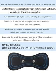 Wireless TENS/EMS Massager, Smart Electric Fitness Silicone Neck & Back Full Body Massage Patch, Muscle Stimulator - Mother's Day Gift, Valentine's Day Gift, Boyfriend Gift, Valentine's Day Gift, Cute St. Patrick's Day Gift, 120mAh LCD Display EMS Neck Massager, Electric Massager, Cervical Spine Back Patch, 8 Modes Pulse Muscle Stimulator