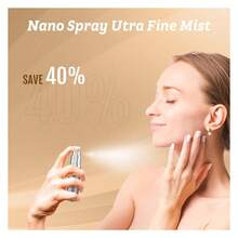 Perfume Atomizer Refillable, 5ML Travel Spray Bottle, Portable Fragrances Scent Dispenser For Women Men Travel Silver