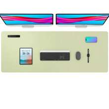 80 X 40 Cm Beige Extended Mouse Pad, Writing Pad, Office Desk Mat, Desktop Protector, Anti-Glare, Anti-Scratch, Waterproof PU Leather + Anti-Slip Velvet Surface, Multiple Sizes & Colors Available, Modern Home Decor Pad, Leather Desk & Coffee Table Pad, Laptop Protector, Washable & Reusable Extra Large Computer Mouse Pad, Easy To Clean Office & Study Supplies Gaming Mouse Pad