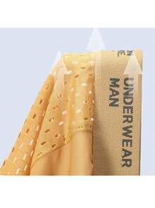 4pcs/Set Men's Ice Silk Mesh Breathable Underwear, Summer Cool Men's Innerwear