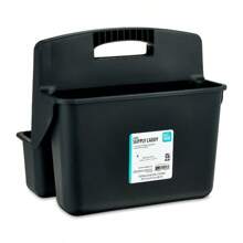 Large Supply Caddy Black