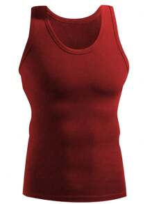 Kompressionshemd Tank Top Fitness Bekleidung für Herren, Basketball Training Workout Gym T-Shirt, Laufen