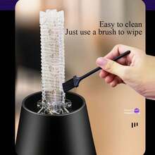 OBOVAY 电子灭蚊器，昆虫诱捕器和害虫控制，蓝紫色光波蚊子引诱器，害虫控制，USB供电，带网格的LED蓝紫色光波诱捕器，适用于家庭、卧室、后院和露营 - 彩色 - 查看 10