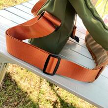 حقيبة كتف/حقيبة عبر الجسم مصنوعة من قماش النايلون المقاوم للماء، بتصميم بسيط وخفيف الوزن، حقيبة كانفاس ذات سعة كبيرة