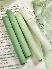 Quick-Dry Matte Barrel Soft Tip Highlighter Pen Set, 4 Colors - Sets - View 7