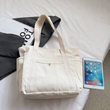 1-pak dużej pojemności retro przenośna torba do przechowywania z płótna, niezbędna do podróży na świeżym powietrzu i przechowywania na kempingu, odpowiednia do pracy, podróży, wielofunkcyjna, wielofunkcyjna, duża pojemność, lekka, praktyczna, rocznicowa, wakacyjna, odpowiednia do użytku na zewnątrz/dojazdów do pracy/podróży/szkoły/wycieczek/sportu/zakupów/codziennego użytku