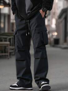 Pantalones cargo de estilo casual de calle para hombre en verano